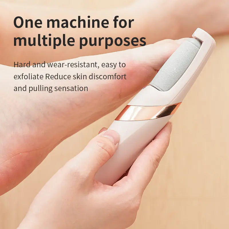Electric Feet Callus Remover,Portable Electronic Foot File Pedicure Tools,Waterproof Foot Scrubber File,Pedi Foot Care for Dead,Hard Cracked Dry Skin Manicure Nail Nail Care Cutics Nail Art